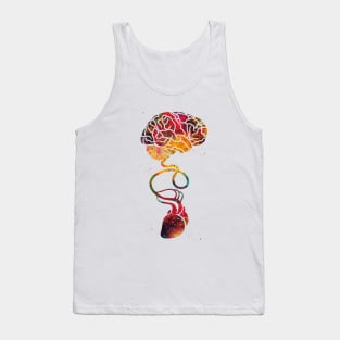 Brain and Heart Tank Top